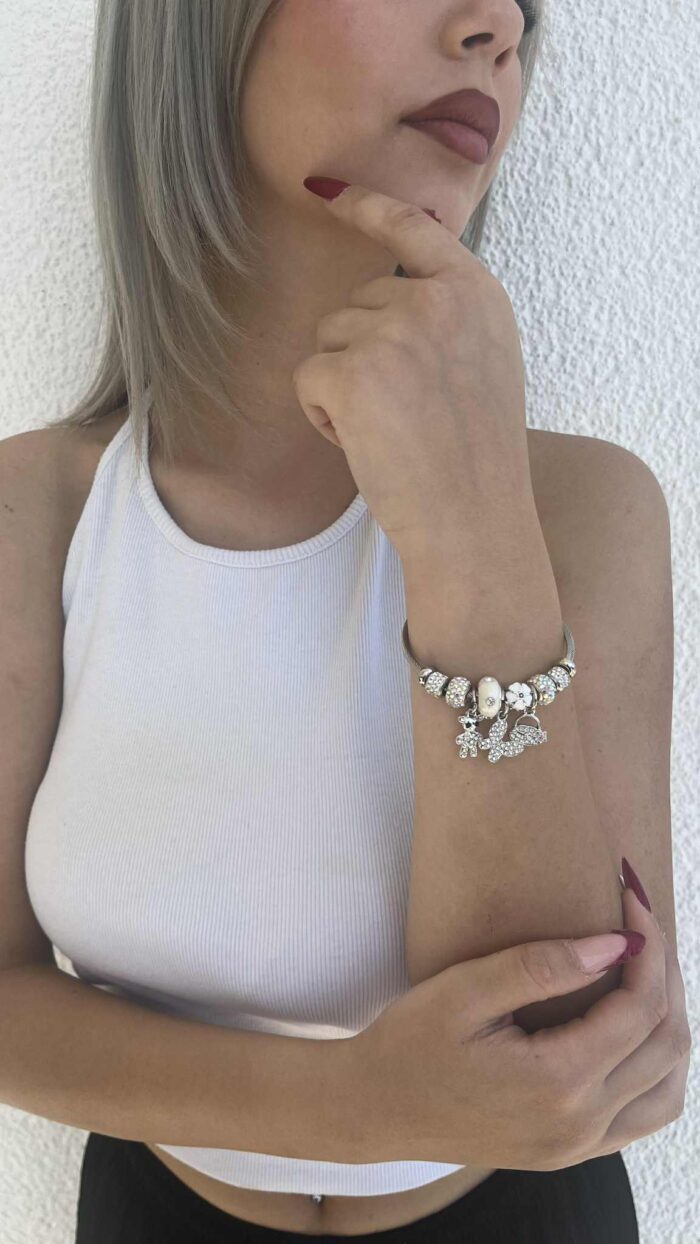 Βραχιόλι Ασημί Silver