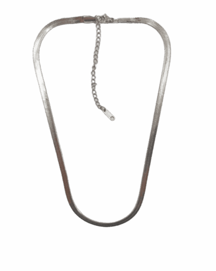 Κολιέ Snake Chain-Ασημί