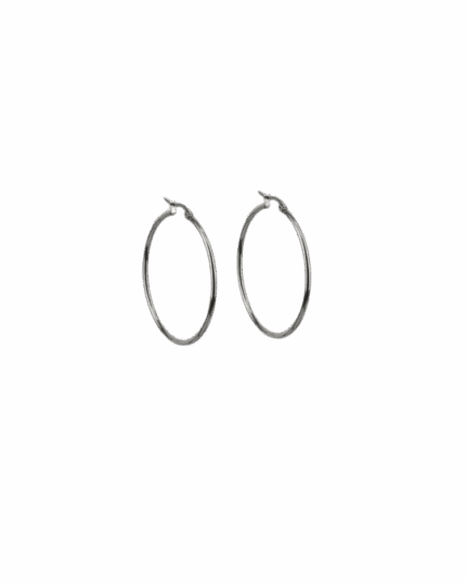 Κρίκοι Σκουλαρίκι HQ-009-SILVER