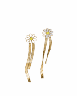 Σκουλαρίκια Daisy Gold