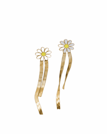 Σκουλαρίκια Daisy Gold