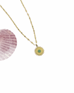 Daisy Necklace Gold