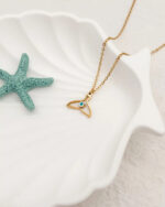 Whaletail Eye Necklace