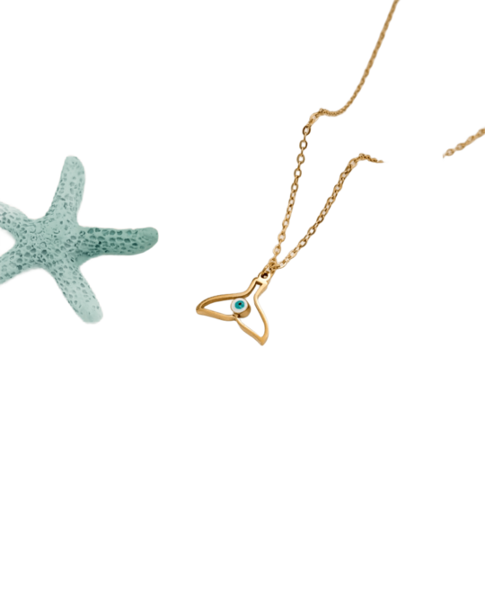 Whaletail Eye Necklace
