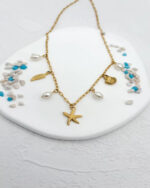 Gold Rhodes Necklace