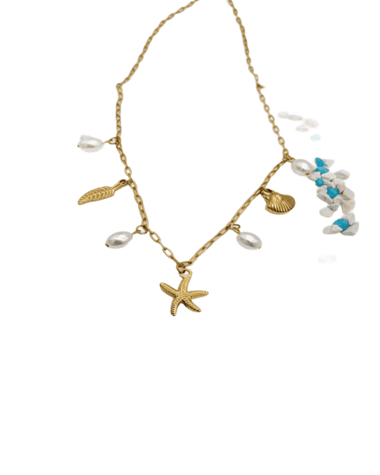 Gold Rhodes Necklace