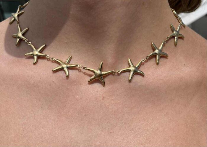 Κολιέ – Gold Asteries