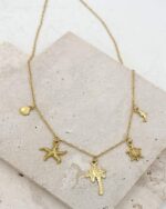 Κολιέ Gold Sunny