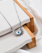 Silver Sunny Eye Necklace