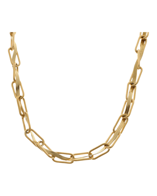 Κρεμαστό Λαιμού MK-77018 – Gold & Silver